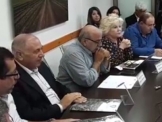 جلسة احتفالية لمجلس رفيق حلبي الثاني .