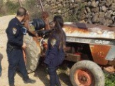 عين قنيا: مصرع مسن (75 عامًا) متأثرا بجراحه جراء انقلاب جرار زراعي 